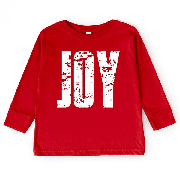 Футболка с длинным рукавом Joy block distressed для малышей The Juniper Shop, Red
Футболка с длинным рукавом Joy block distressed для малышей The Juniper Shop, Red
