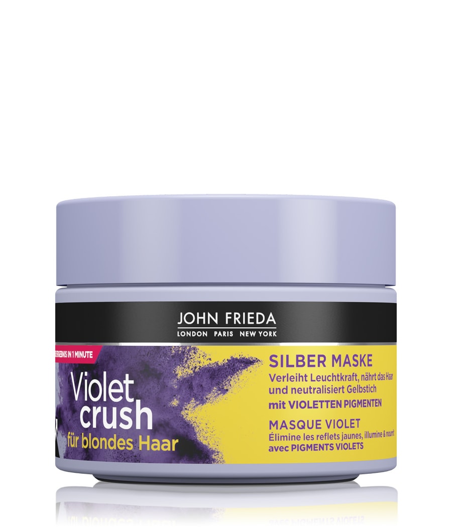 Маска для волос JOHN FRIEDA Violet Crush Silber Maske, 250 ml
Маска для волос JOHN FRIEDA Violet Crush Silber Maske, 250 ml