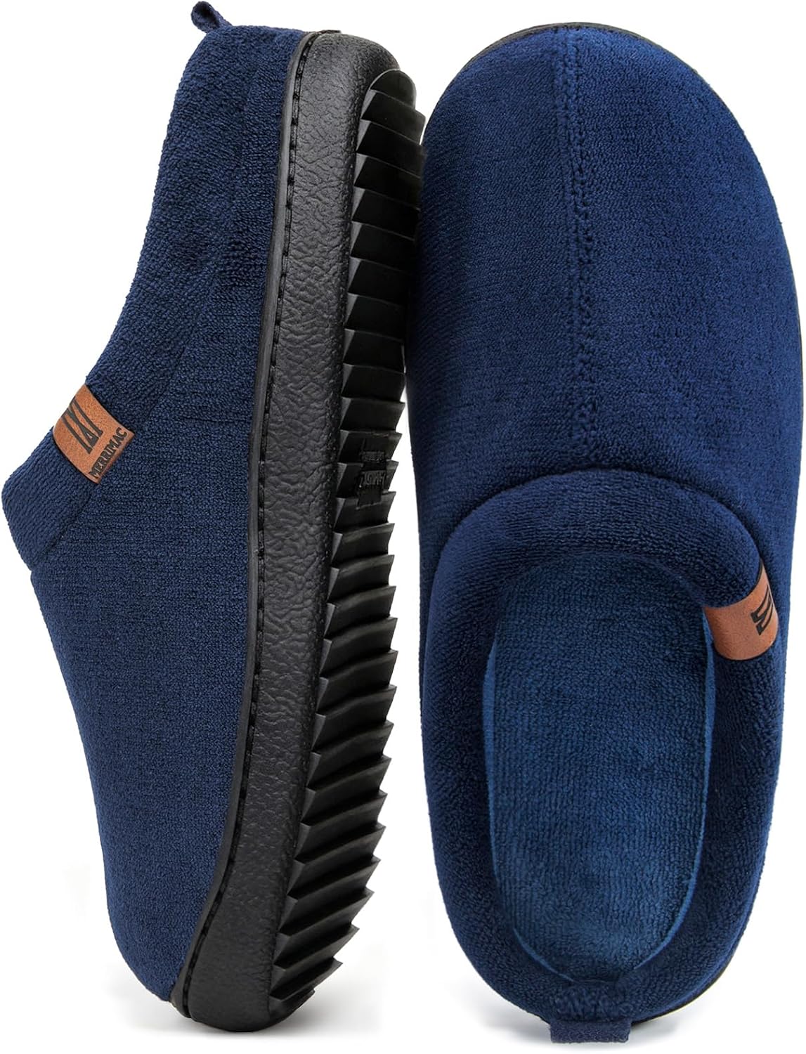 Мужские тапочки MERRIMAC с мягкой стелькой из пены с эффектом памяти, удобные, нескользящие для дома, темно-синий
Мужские тапочки MERRIMAC с мягкой стелькой из пены с эффектом памяти, удобные, нескользящие для дома, темно-синий