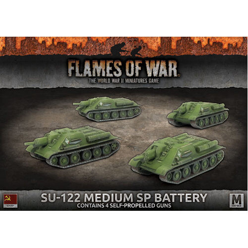 Фигурки Flames Of War: Su-122 Medium Sp Battery 
Фигурки Flames Of War: Su-122 Medium Sp Battery