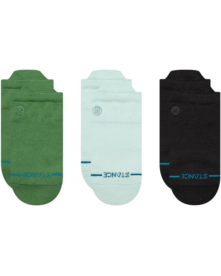 Носки Stance Icon Low Tab 3 Pack, зеленый 
Носки Stance Icon Low Tab 3 Pack, зеленый