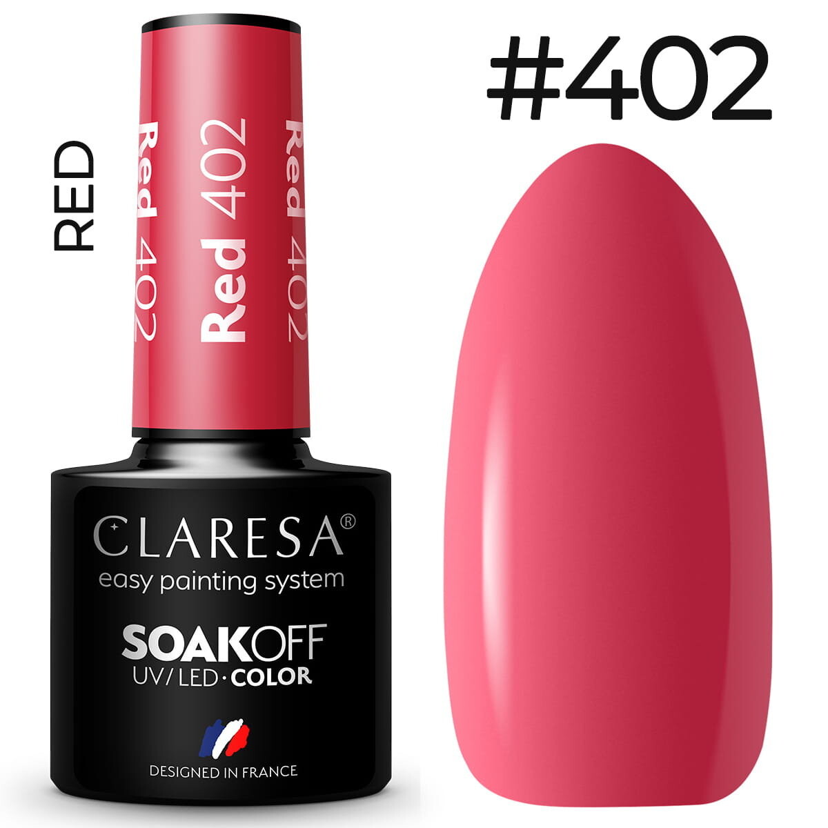 Claresa, гибридный лак 402, 5 мл
Claresa, гибридный лак 402, 5 мл