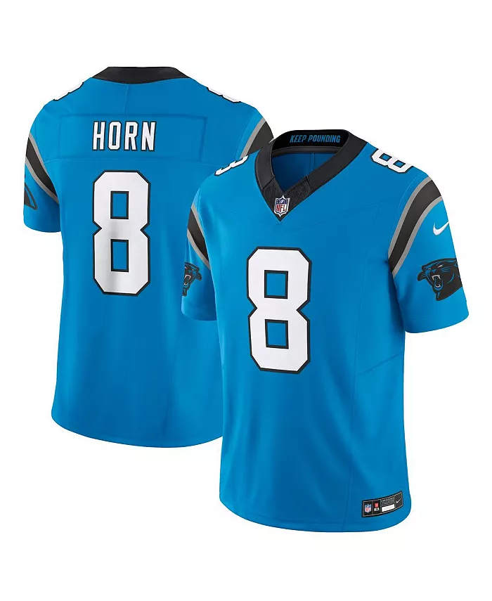 Мужская джерси Jaycee Horn Carolina Panthers Vapor F.U.S.E. Limited Nike, синий
Мужская джерси Jaycee Horn Carolina Panthers Vapor F.U.S.E. Limited Nike, синий