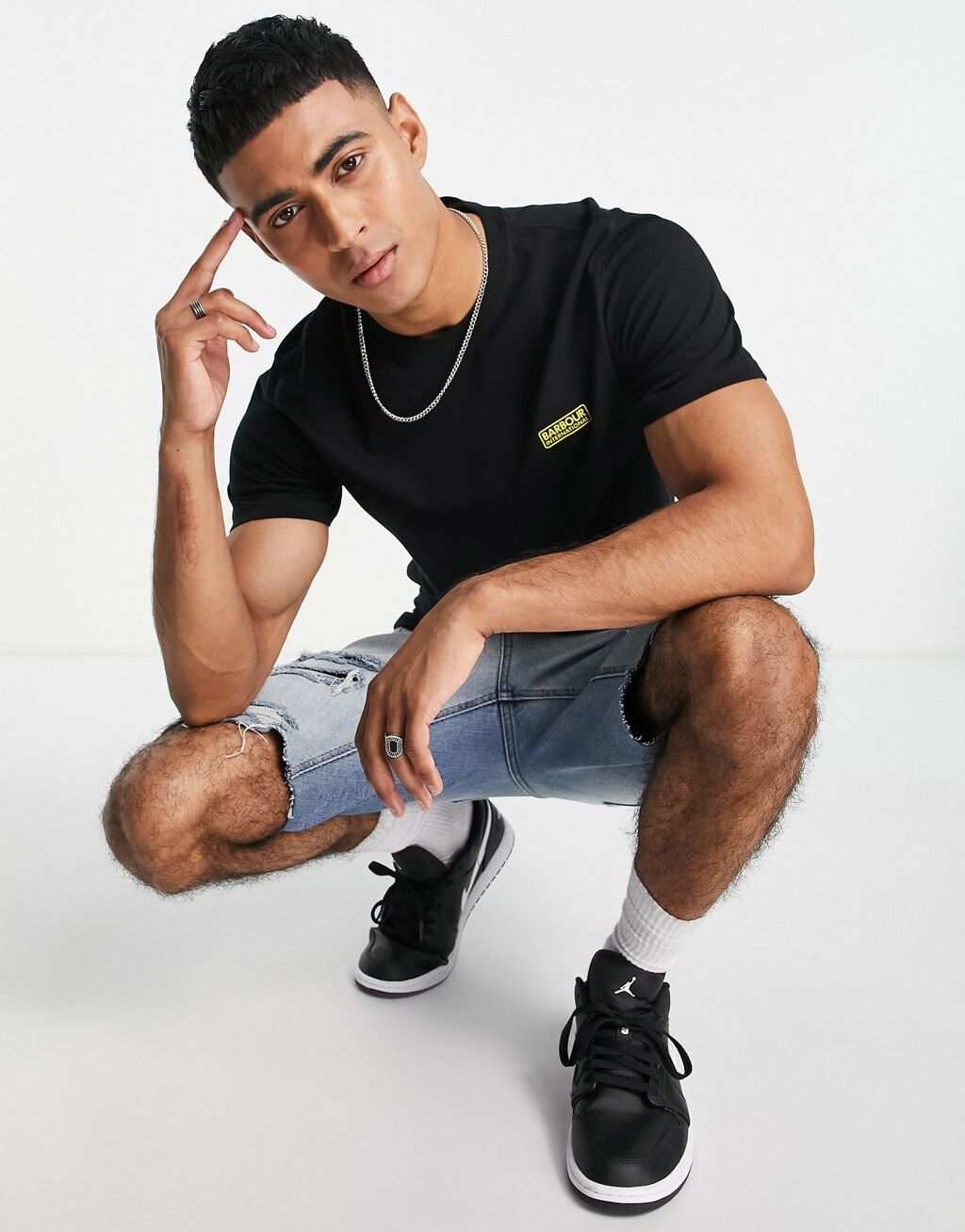 Черная футболка узкого кроя с логотипом Barbour International эксклюзивно на ASOS, Черный, Черная футболка узкого кроя с логотипом Barbour International эксклюзивно на ASOS
Черная футболка узкого кроя с логотипом Barbour International эксклюзивно на ASOS, Черный, Черная футболка узкого кроя с логотипом Barbour International эксклюзивно на ASOS