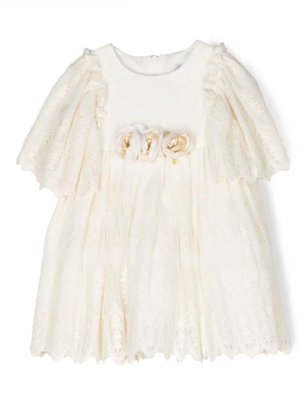 Кружевное платье с короткими рукавами Patachou, нейтральный
Кружевное платье с короткими рукавами Patachou, нейтральный