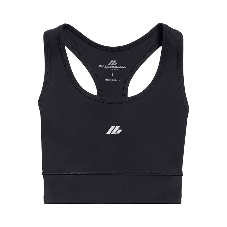 Бюстгальтер Balenciaga Sports Bra, черный 
Бюстгальтер Balenciaga Sports Bra, черный