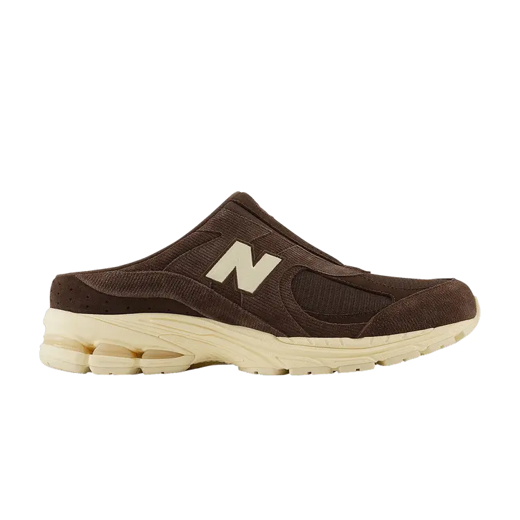 Мюли New Balance 2002R Mule Brown Corduroy, коричневый 
Мюли New Balance 2002R Mule Brown Corduroy, коричневый