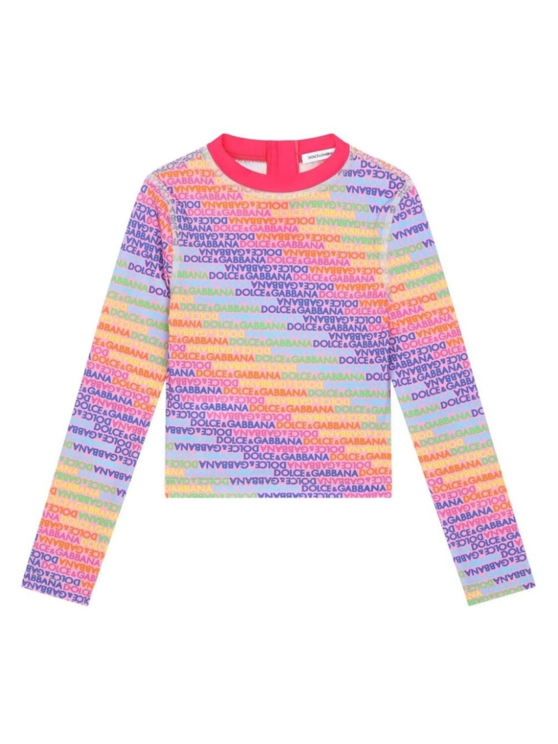 Dolce & Gabbana топ для плавания с длинными рукавами и логотипом, розовый
Dolce & Gabbana топ для плавания с длинными рукавами и логотипом, розовый