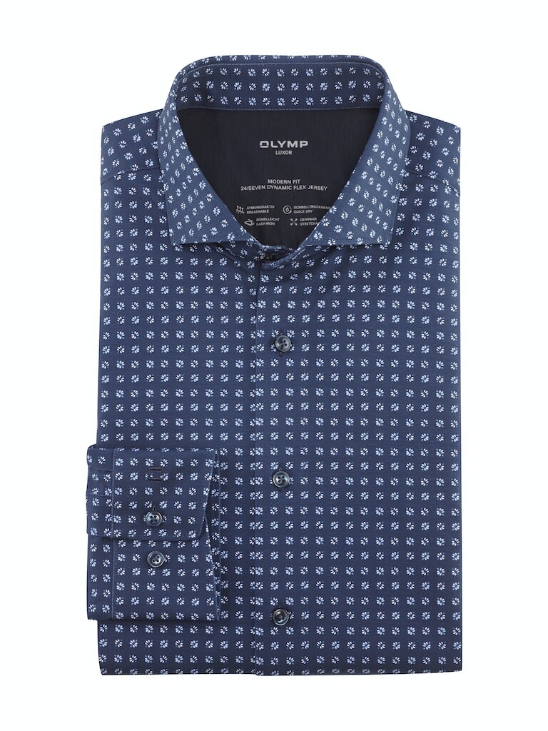 Рубашка OLYMP Luxor 24/Seven, синий
Рубашка OLYMP Luxor 24/Seven, синий