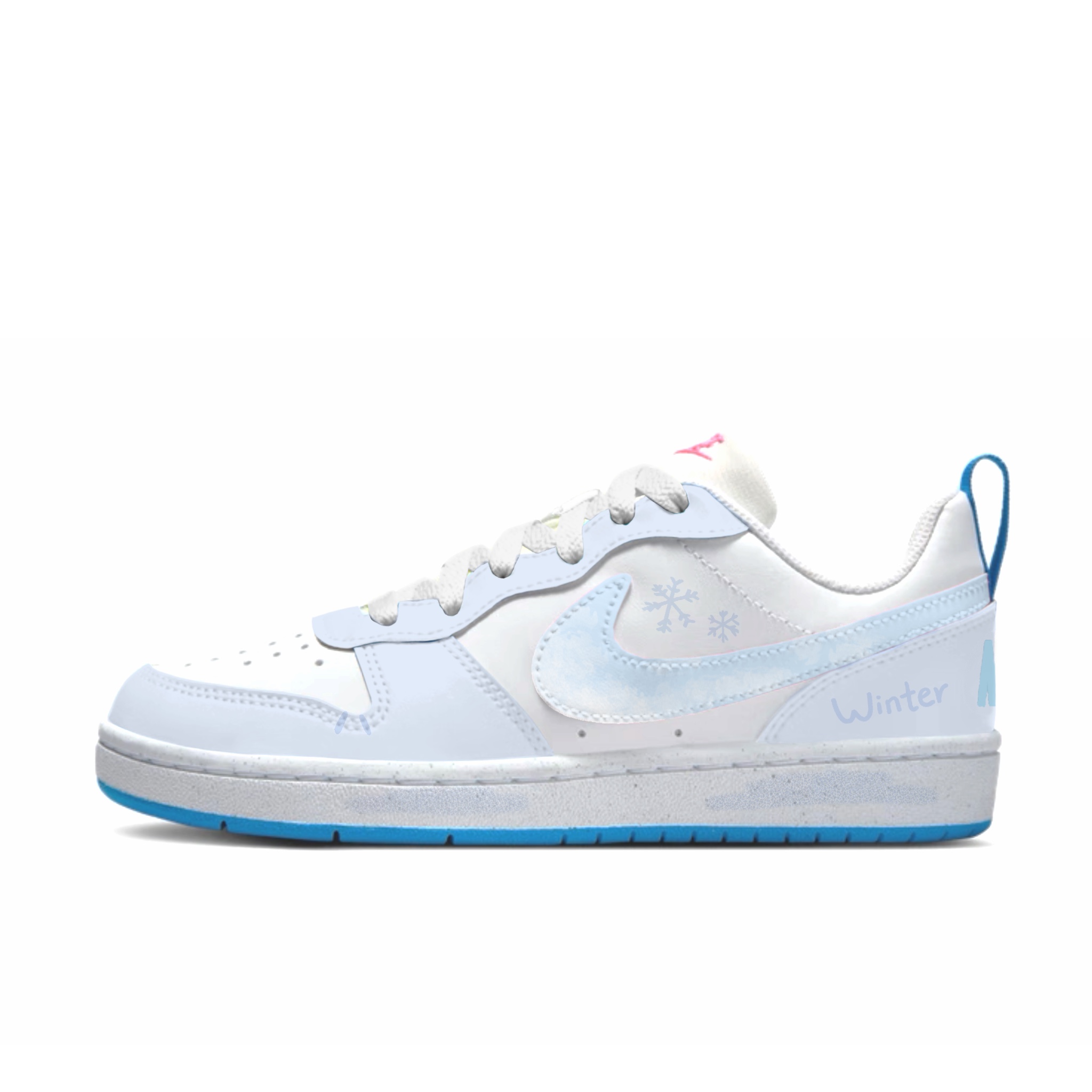 Кроссовки для скейтбординга Court Borough Winter Star Snow Footprints Slip Resistant Abrasion Resistant Low top для детей Nike, светло-синий
Кроссовки для скейтбординга Court Borough Winter Star Snow Footprints Slip Resistant Abrasion Resistant Low top для детей Nike, светло-синий