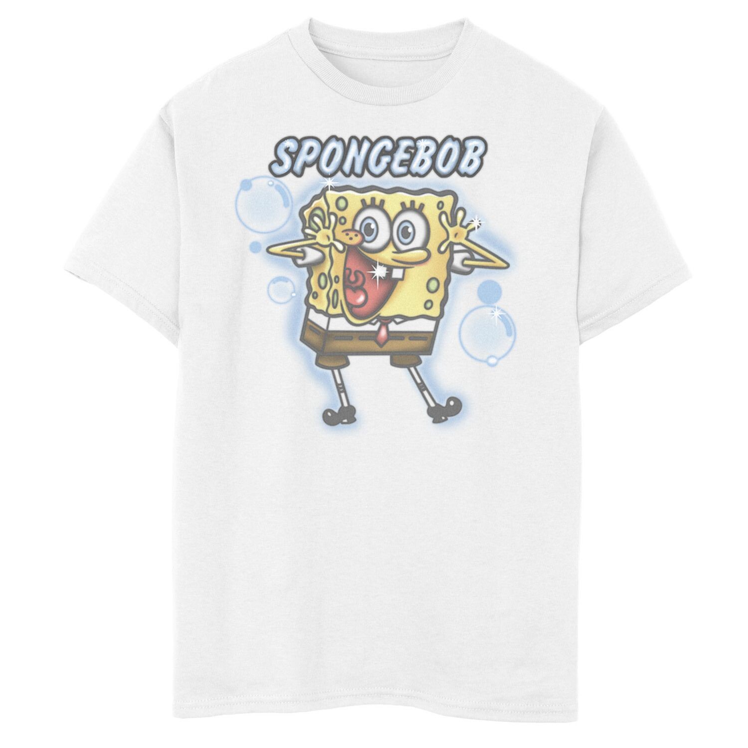 Футболка с изображением пузыря и портрета для мальчиков 8–20 лет, квадратные штаны «Губка Боб» Nickelodeon
Футболка с изображением пузыря и портрета для мальчиков 8–20 лет, квадратные штаны «Губка Боб» Nickelodeon