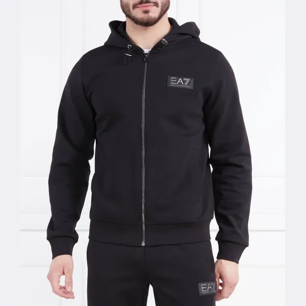 Толстовка обычного кроя Ea7, черный 
Толстовка обычного кроя Ea7, черный