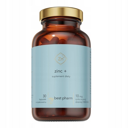 Пищевая добавка Цинк+ 30 капсул My Best Pharm
Пищевая добавка Цинк+ 30 капсул My Best Pharm