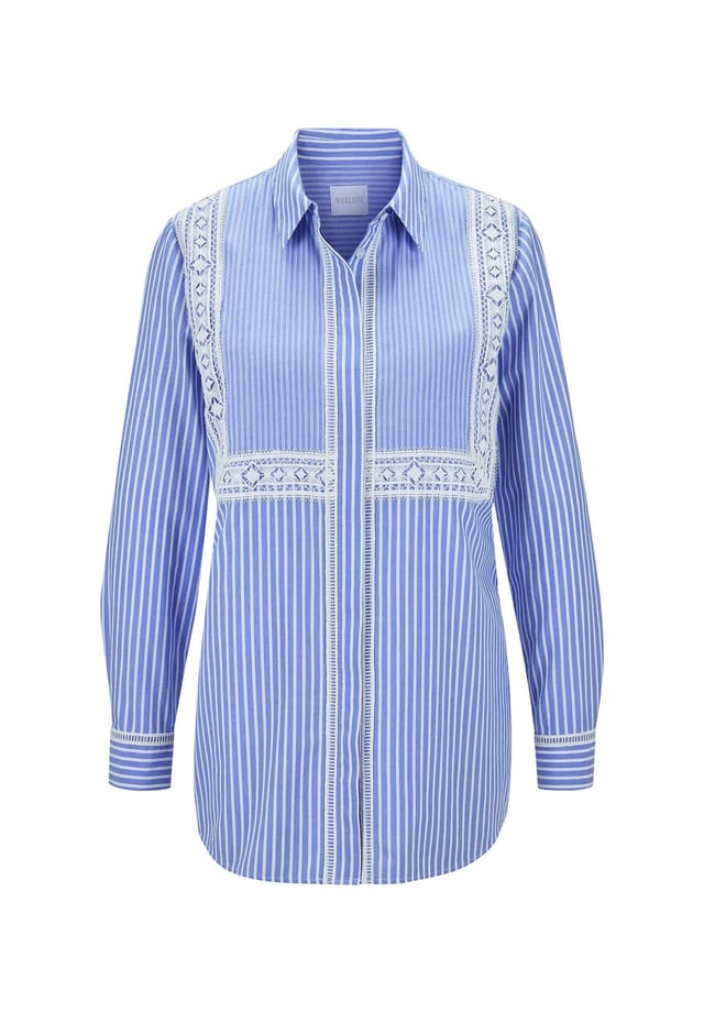 Полосатая блузка с кружевом Madeleine, мультиколор
Полосатая блузка с кружевом Madeleine, мультиколор