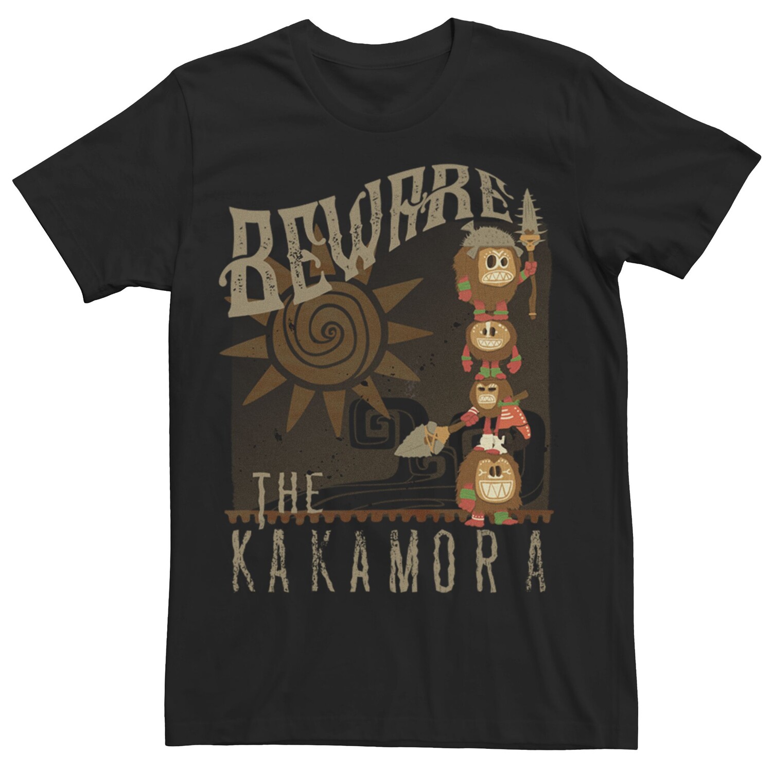 Мужская футболка Disney's Moana Beware The Kakamora с портретом Licensed Character
Мужская футболка Disney's Moana Beware The Kakamora с портретом Licensed Character