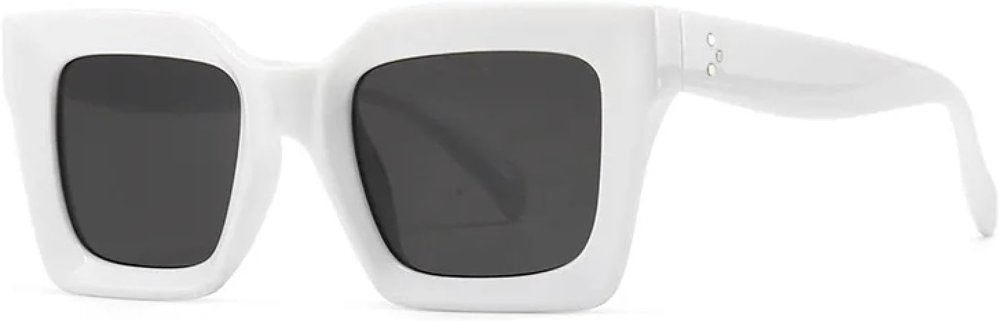 Ретро-солнцезащитные очки «кошачий глаз» для женщин, модные сине-фиолетовые квадратные солнцезащитные очки для мужчин, солнцезащитные очки UV400 для женщин, очки для маникюра WNCKSQ, White Gray
Ретро-солнцезащитные очки «кошачий глаз» для женщин, модные сине-фиолетовые квадратные солнцезащитные очки для мужчин, солнцезащитные очки UV400 для женщин, очки для маникюра WNCKSQ, White Gray