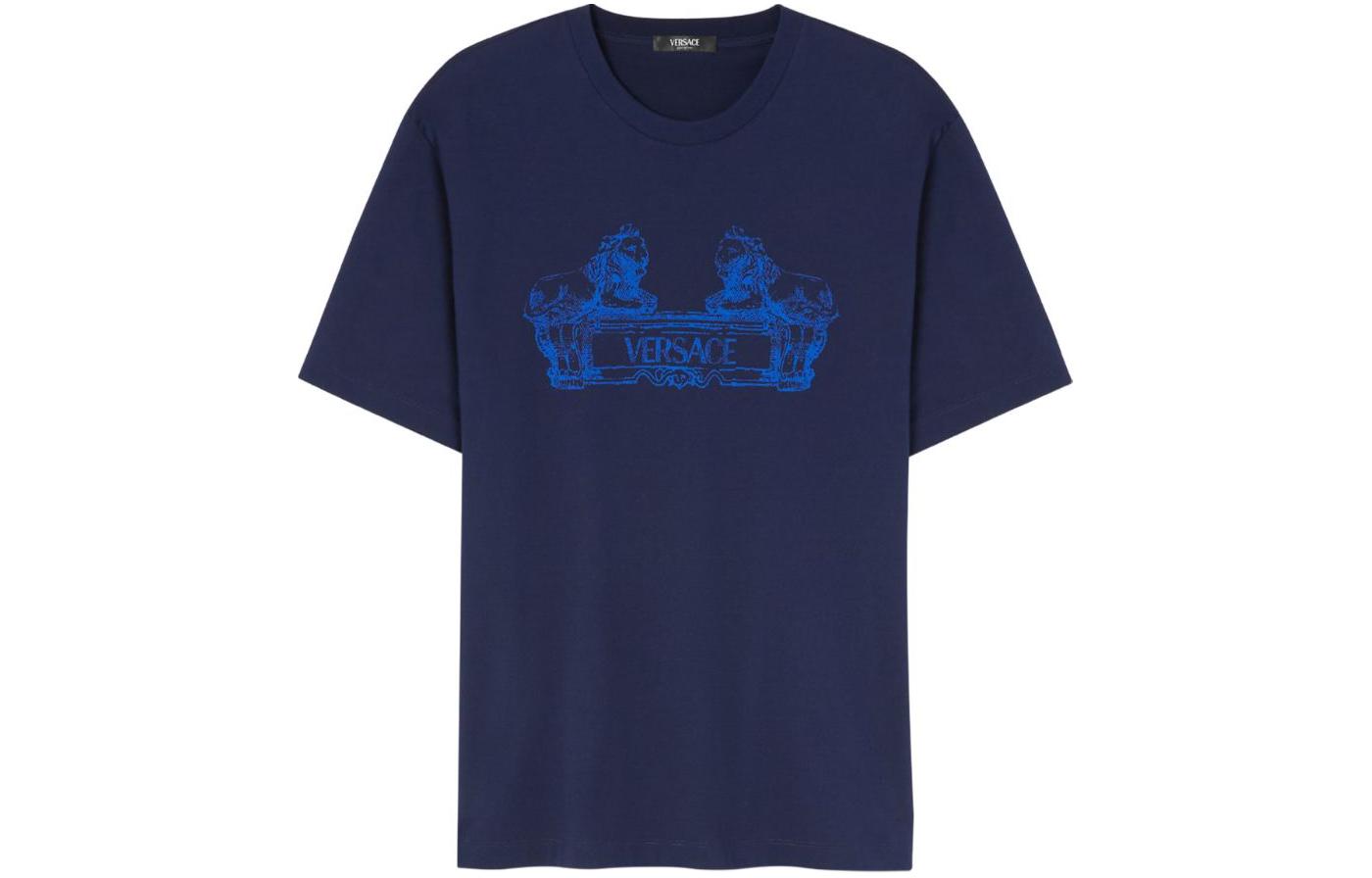 Футболка с принтом логотипа VERSACE, синий
Футболка с принтом логотипа VERSACE, синий