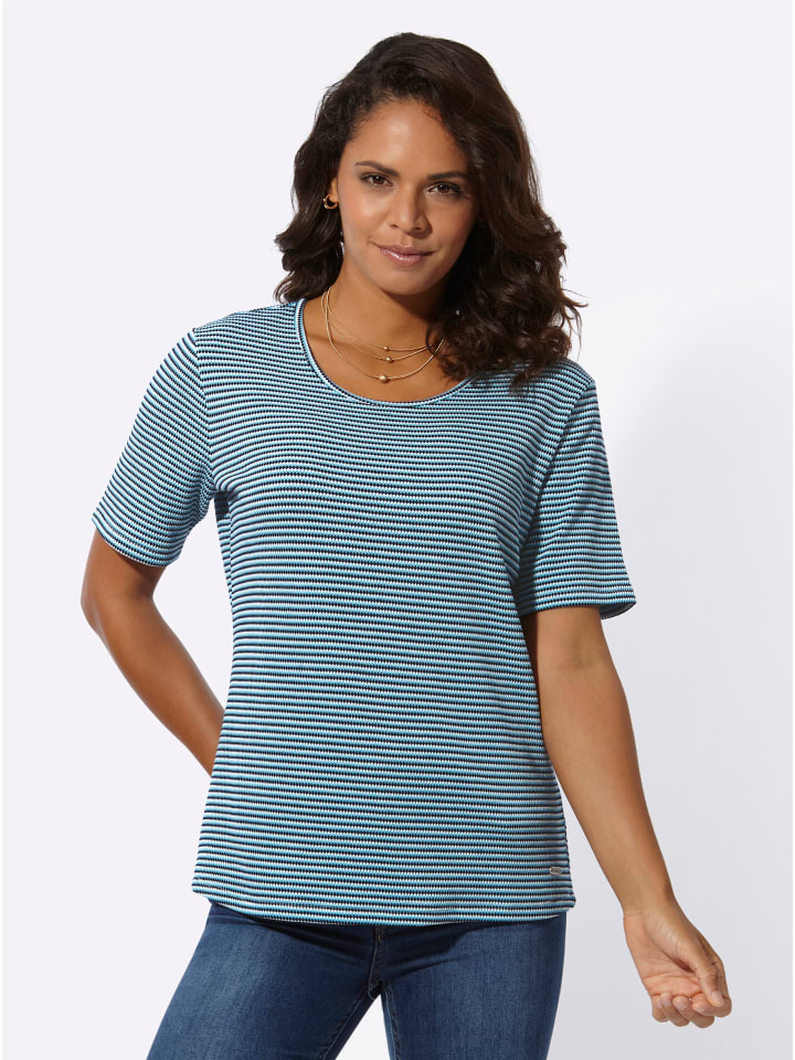 Рубашка с короткими рукавами в темно-сине-белом узоре WITT WEIDEN
Рубашка с короткими рукавами в темно-сине-белом узоре WITT WEIDEN