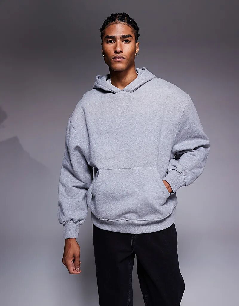 Толстовка оверсайз ASOS DESIGN премиум-класса плотностью 400 г/м², цвет: серый меланж
Толстовка оверсайз ASOS DESIGN премиум-класса плотностью 400 г/м², цвет: серый меланж