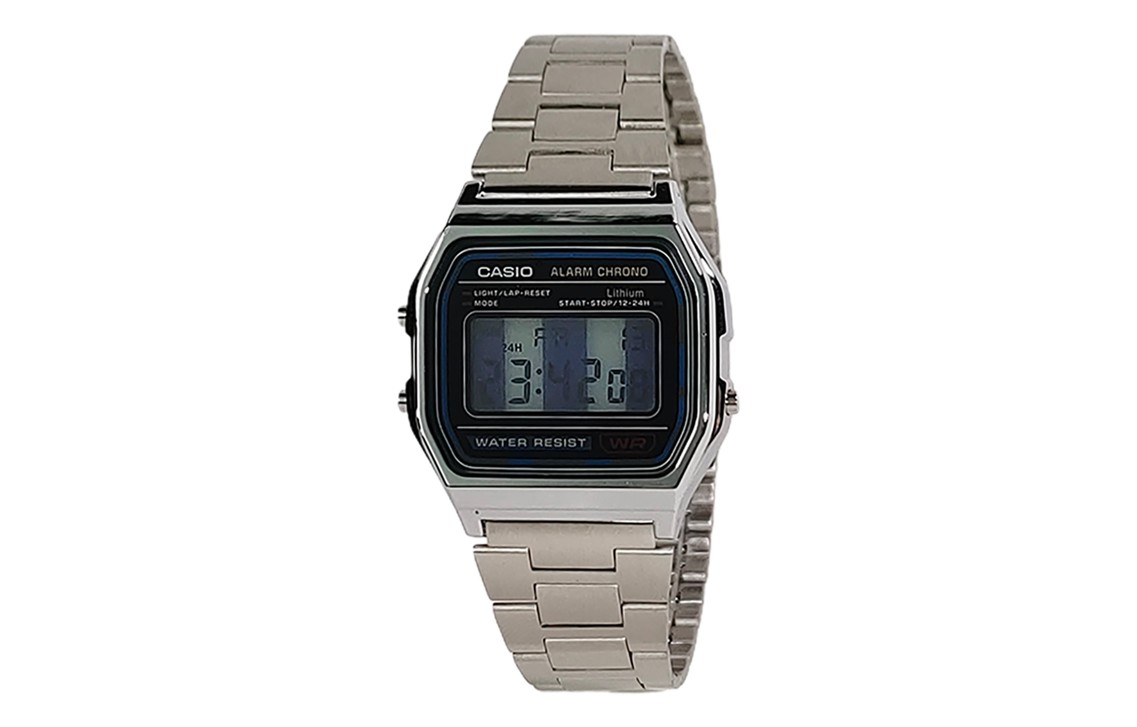 CASIO Кварцевые часы унисекс с черным циферблатом на стальном браслете
CASIO Кварцевые часы унисекс с черным циферблатом на стальном браслете