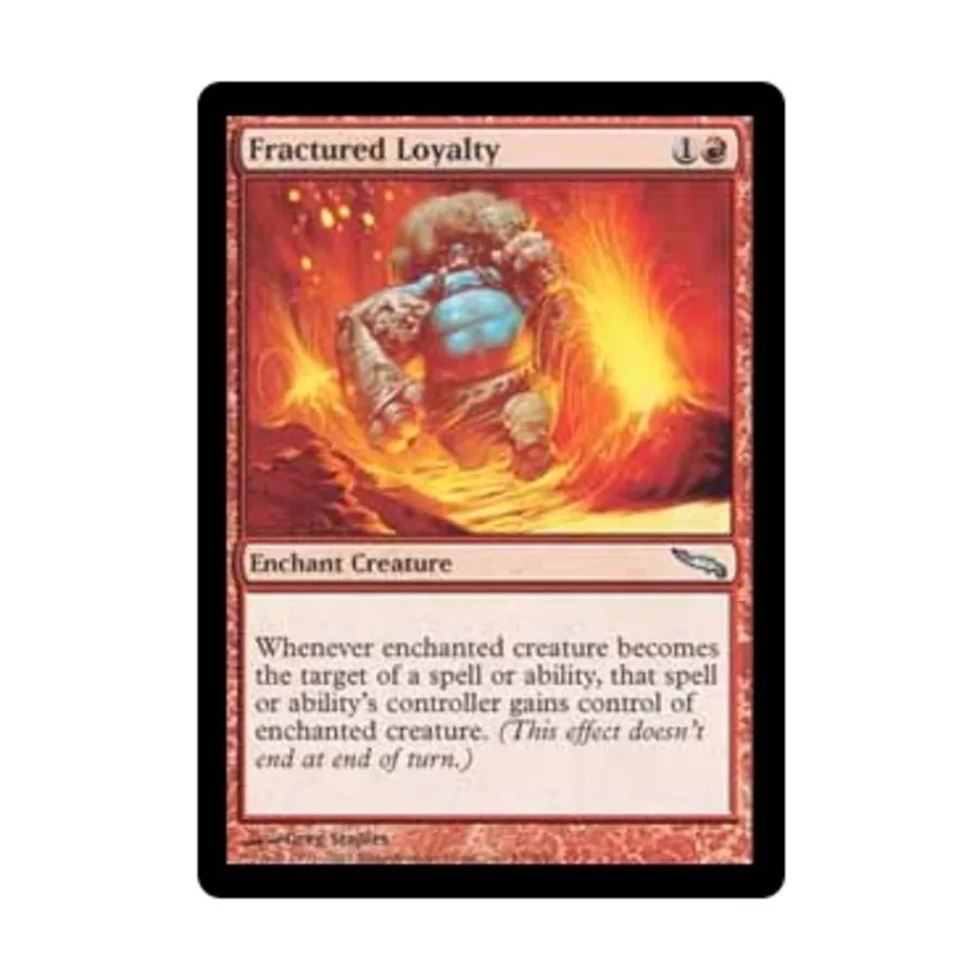 CCG Разрушенная лояльность (U), MTG - Mirrodin
CCG Разрушенная лояльность (U), MTG - Mirrodin