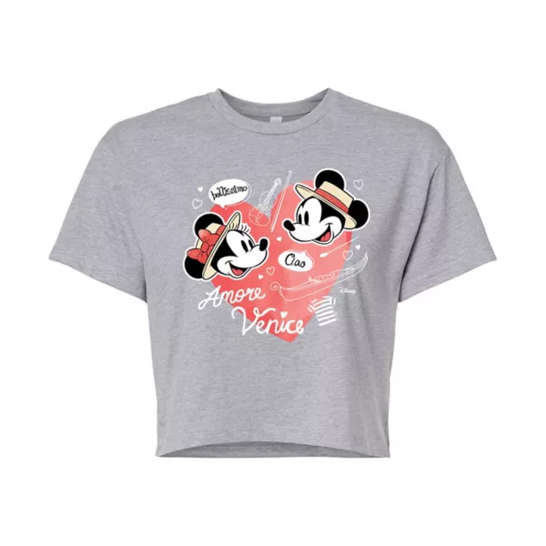 Футболка с Микки и Минни для подростков "Amore Venice" Disney, серый
Футболка с Микки и Минни для подростков "Amore Venice" Disney, серый