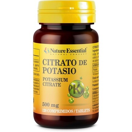 Nature Essential Цитрат калия 500 мг 120 таблеток для оптимального минерального баланса
Nature Essential Цитрат калия 500 мг 120 таблеток для оптимального минерального баланса