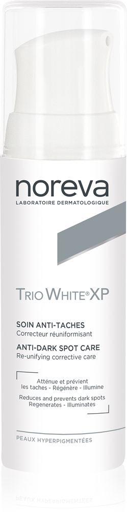 Крем для ухода за кожей лица Trio White XP против темных пятен Noreva, 30 мл
Крем для ухода за кожей лица Trio White XP против темных пятен Noreva, 30 мл