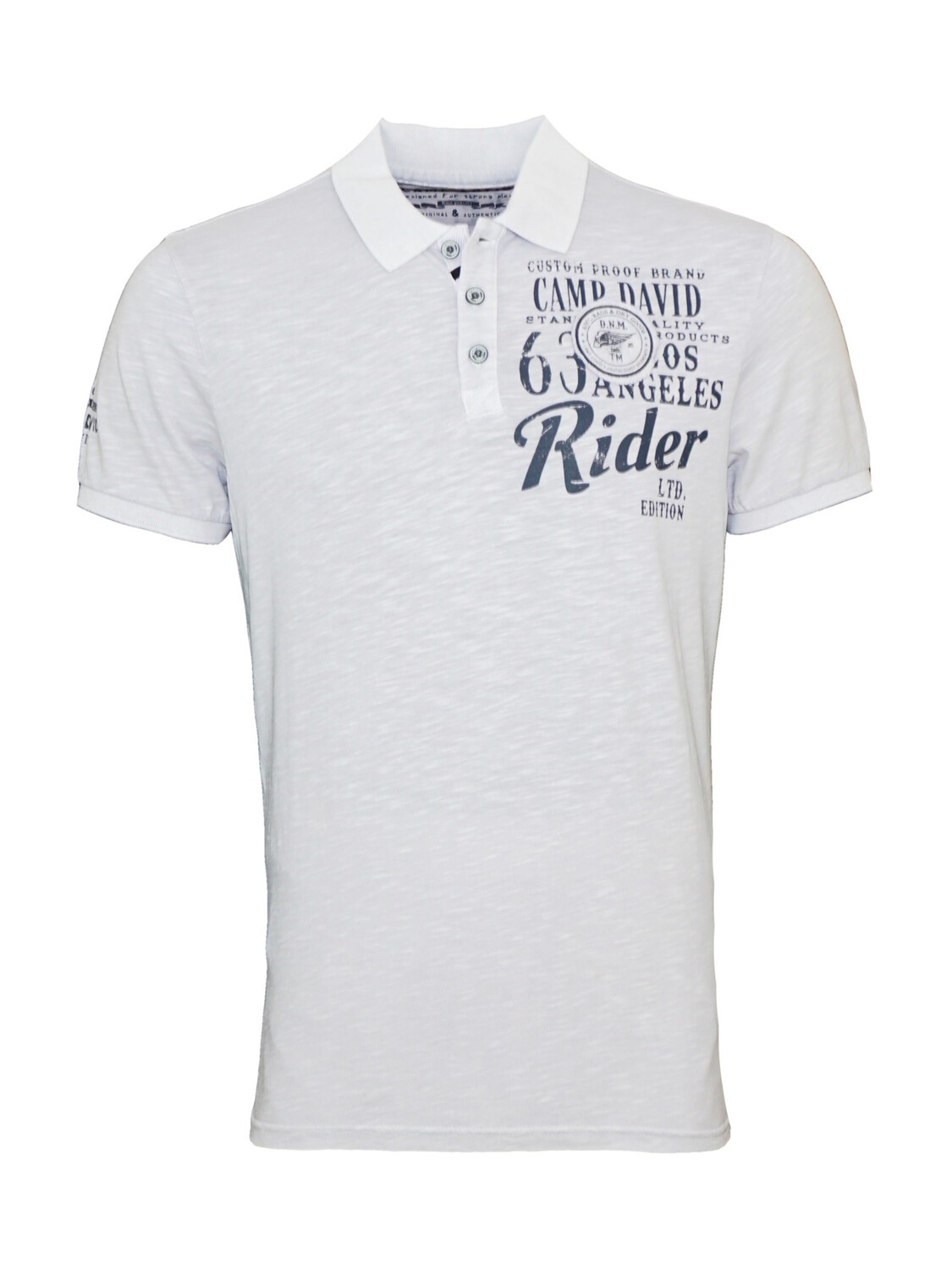 Рубашка поло Camp David, серый 
Рубашка поло Camp David, серый
