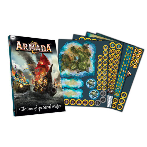 Книга Armada: Rulebook And Counters
Книга Armada: Rulebook And Counters