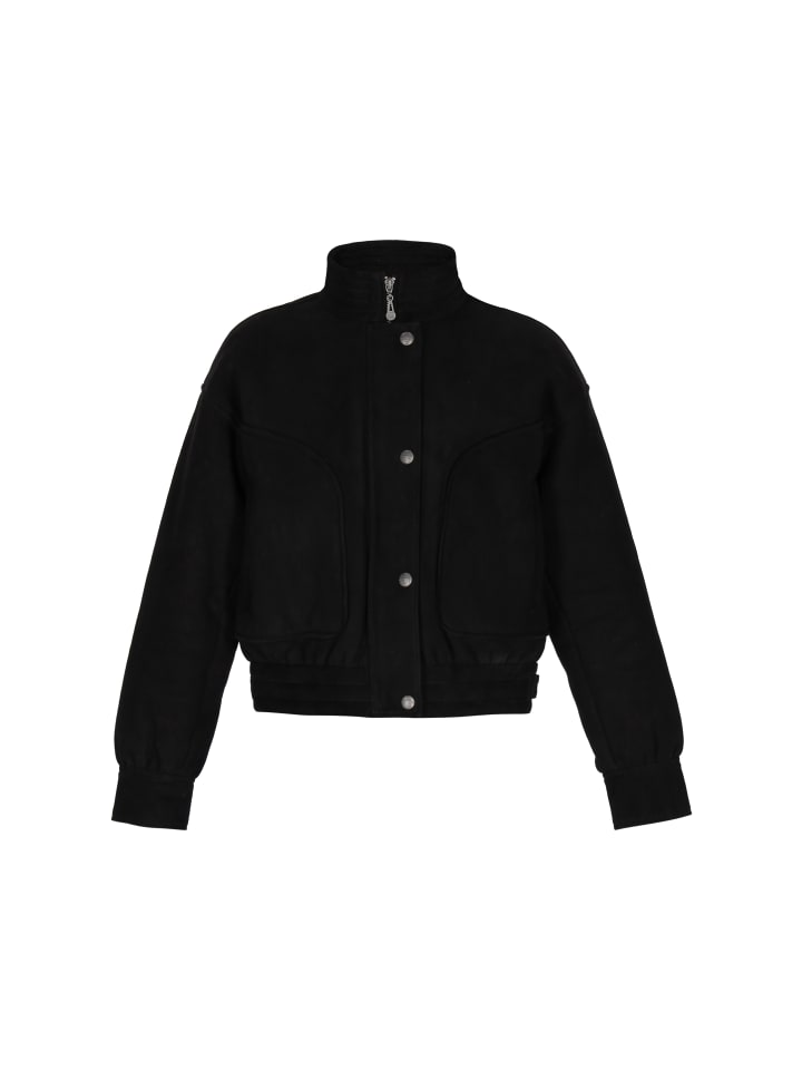 Кожаная куртка DreiMaster Vintage, черный 
Кожаная куртка DreiMaster Vintage, черный