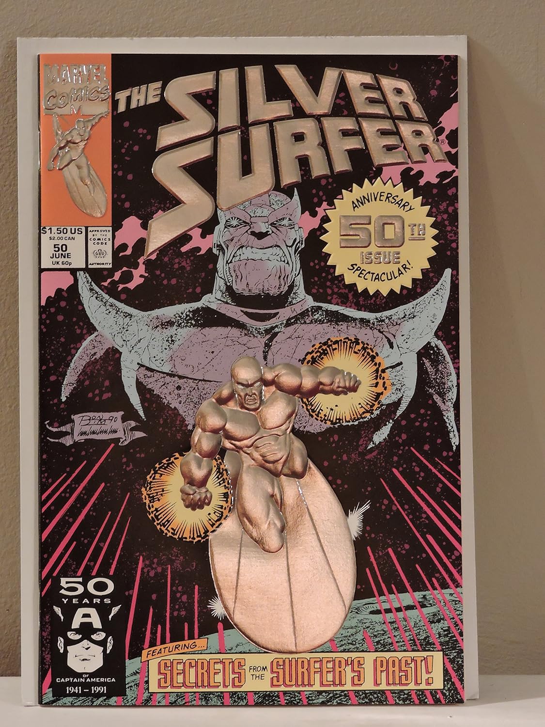 SILVER SURFER #50 3RD PRINTING (vol. 3) (Marvel Comics)
SILVER SURFER #50 3RD PRINTING (vol. 3) (Marvel Comics)
