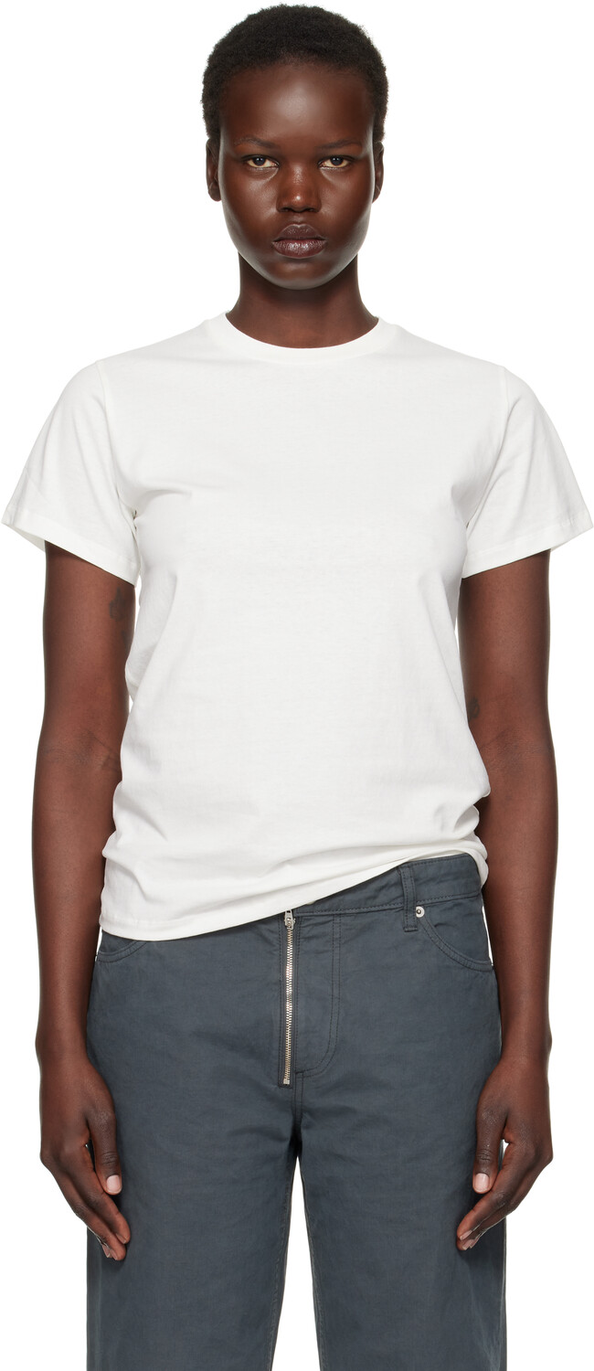 Белая футболка из регенеративного хлопка Baserange
Белая футболка из регенеративного хлопка Baserange