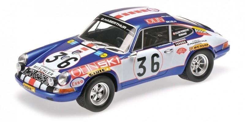 Porsche 911 S Ecurie Жан Сейдж №36 Вальдегард/Шеневьер, 24 часа Ле-Мана, 1971 г. Minichamps
Porsche 911 S Ecurie Жан Сейдж №36 Вальдегард/Шеневьер, 24 часа Ле-Мана, 1971 г. Minichamps