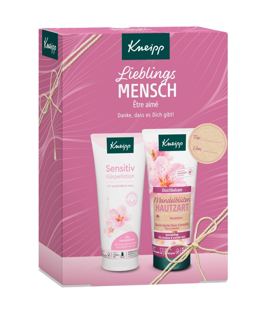 Набор для ухода за телом Kneipp Lieblingsmensch Bodylotion und Duschbalsam Geschenkset, 1 шт.
Набор для ухода за телом Kneipp Lieblingsmensch Bodylotion und Duschbalsam Geschenkset, 1 шт.