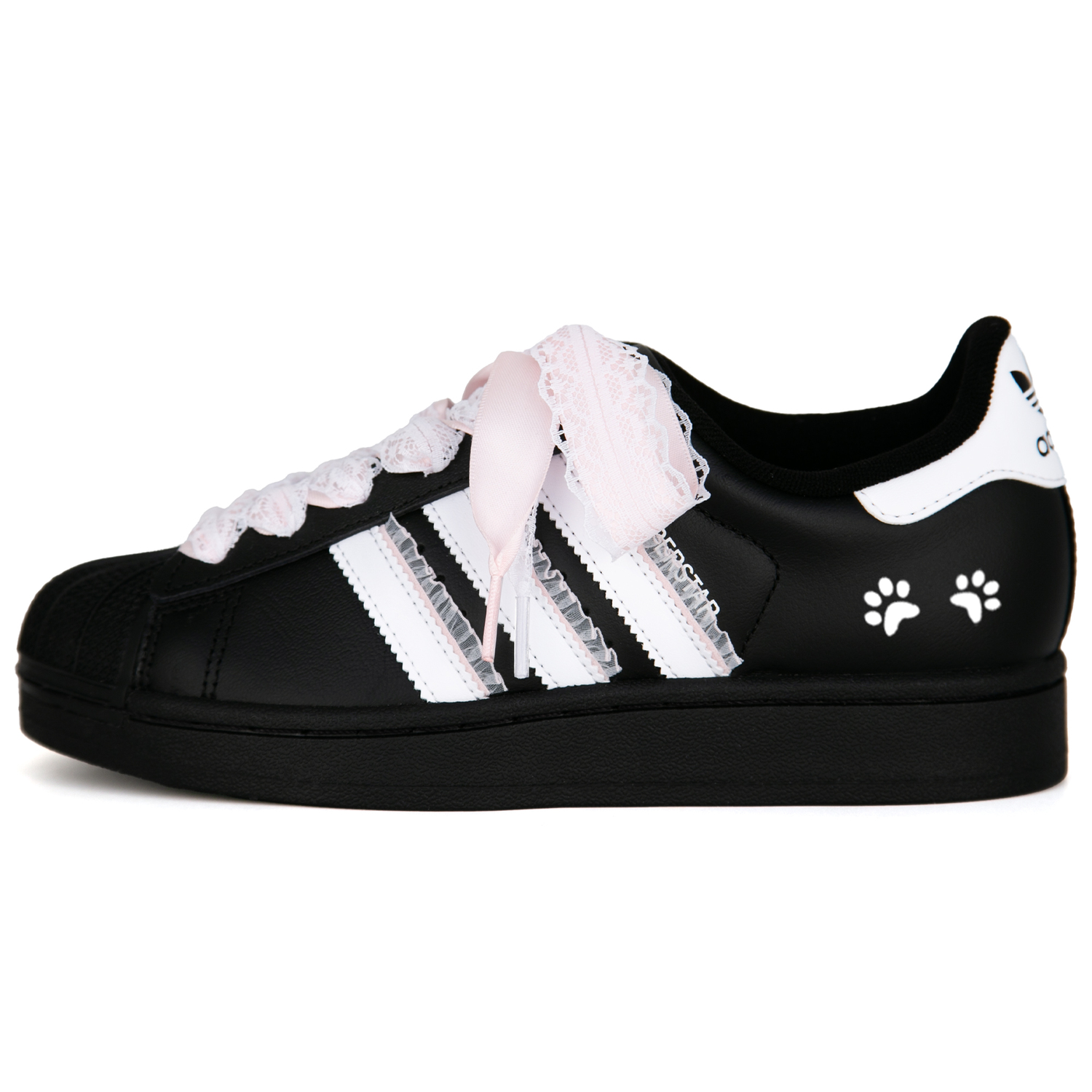 Superstar 2 Cat's Private Thoughts устойчивые к истиранию дышащие низкие детские кроссовки для скейтбординга Adidas Originals, черный
Superstar 2 Cat's Private Thoughts устойчивые к истиранию дышащие низкие детские кроссовки для скейтбординга Adidas Originals, черный