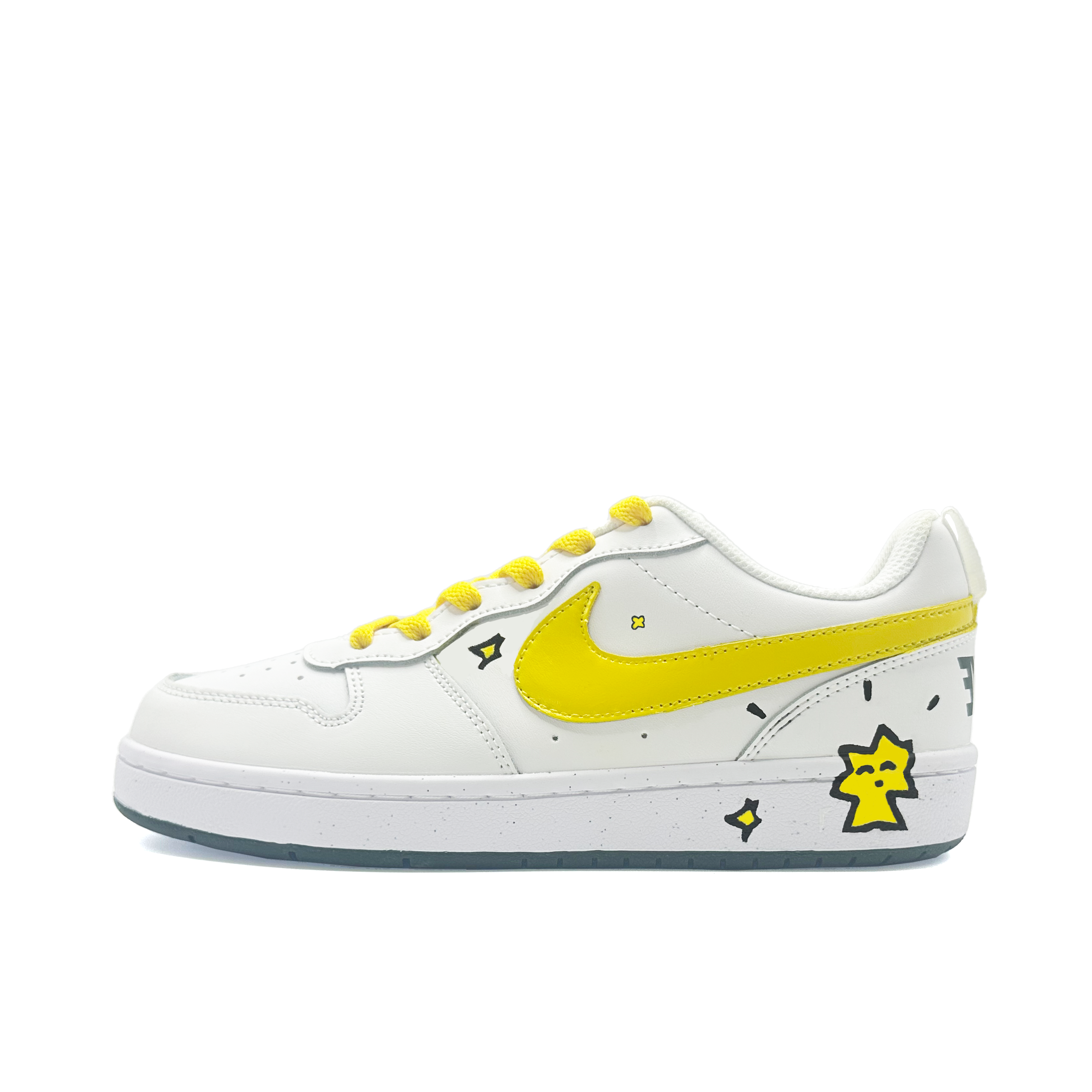 Низкие противоскользящие кроссовки Court Borough для скейтбординга для детей и подростков Nike, белый/желтый
Низкие противоскользящие кроссовки Court Borough для скейтбординга для детей и подростков Nike, белый/желтый