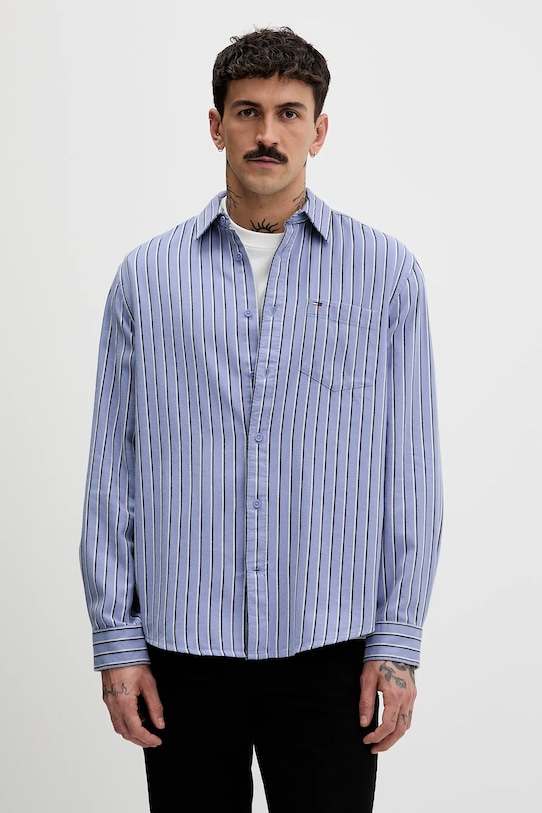 Хлопковая рубашка Tommy Jeans, синий
Хлопковая рубашка Tommy Jeans, синий