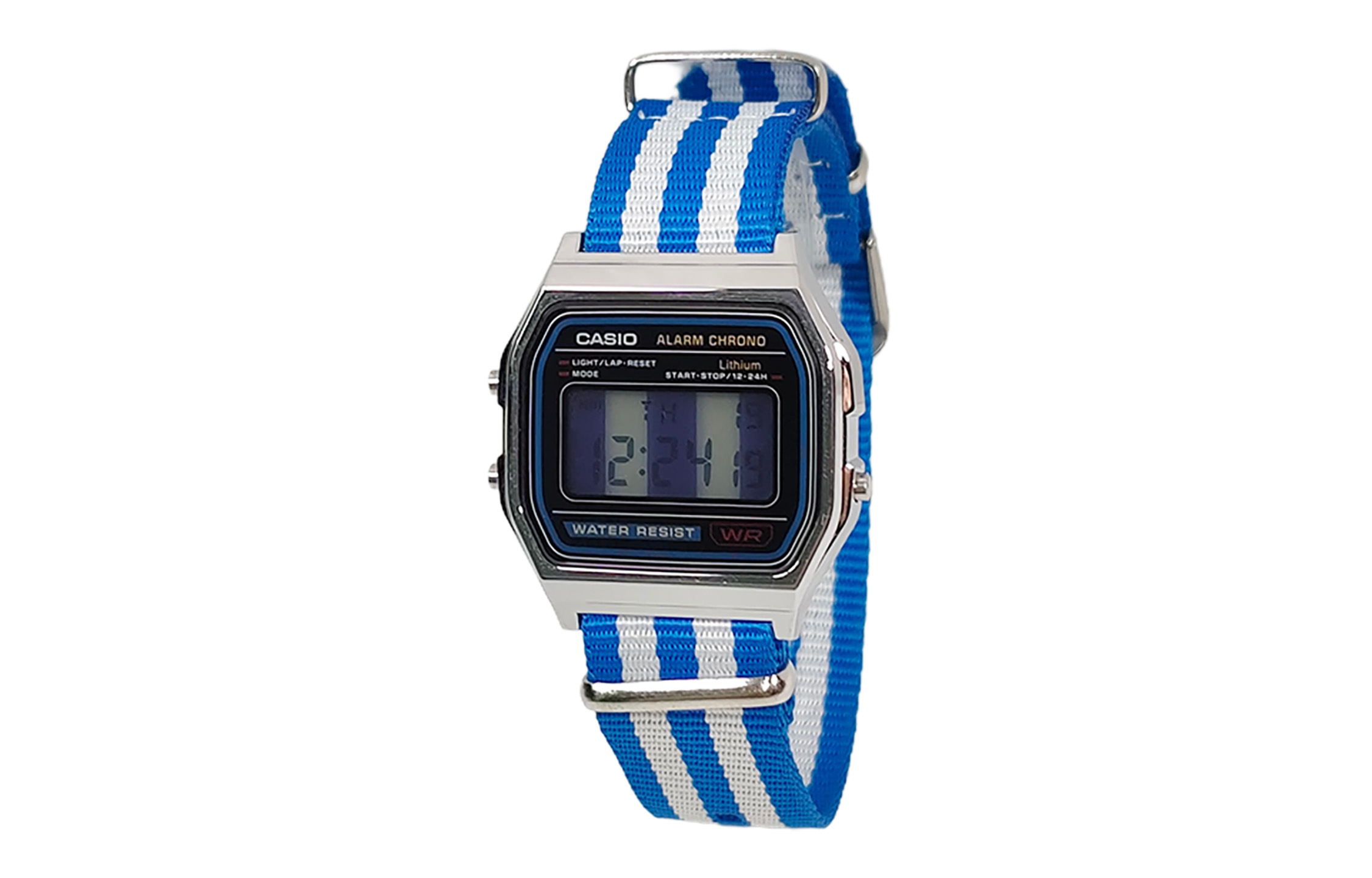 CASIO Мужские часы Retrofit Series с кварцевым механизмом и нейлоновым ремешком, черный циферблат
CASIO Мужские часы Retrofit Series с кварцевым механизмом и нейлоновым ремешком, черный циферблат