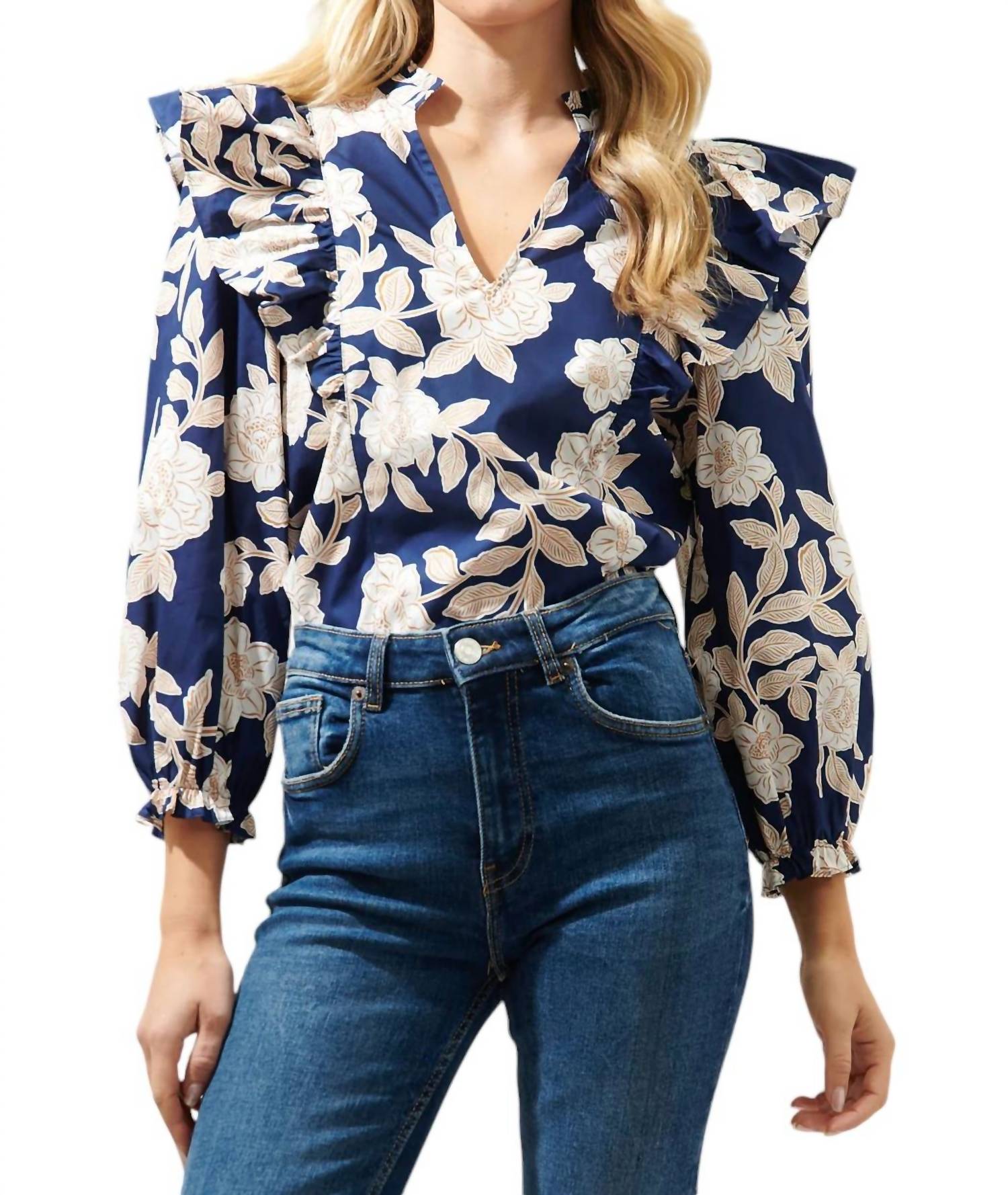 Топ с оборками Tropics Grayson в цвете Lilo Night SUGARLIPS
Топ с оборками Tropics Grayson в цвете Lilo Night SUGARLIPS