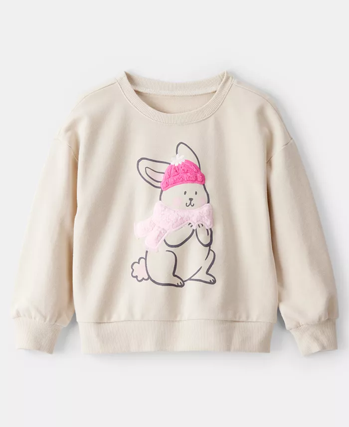 Детская толстовка с длинным рукавом и кроликом для девочек 2T-5T Carter'S, загар/бежевый
Детская толстовка с длинным рукавом и кроликом для девочек 2T-5T Carter'S, загар/бежевый