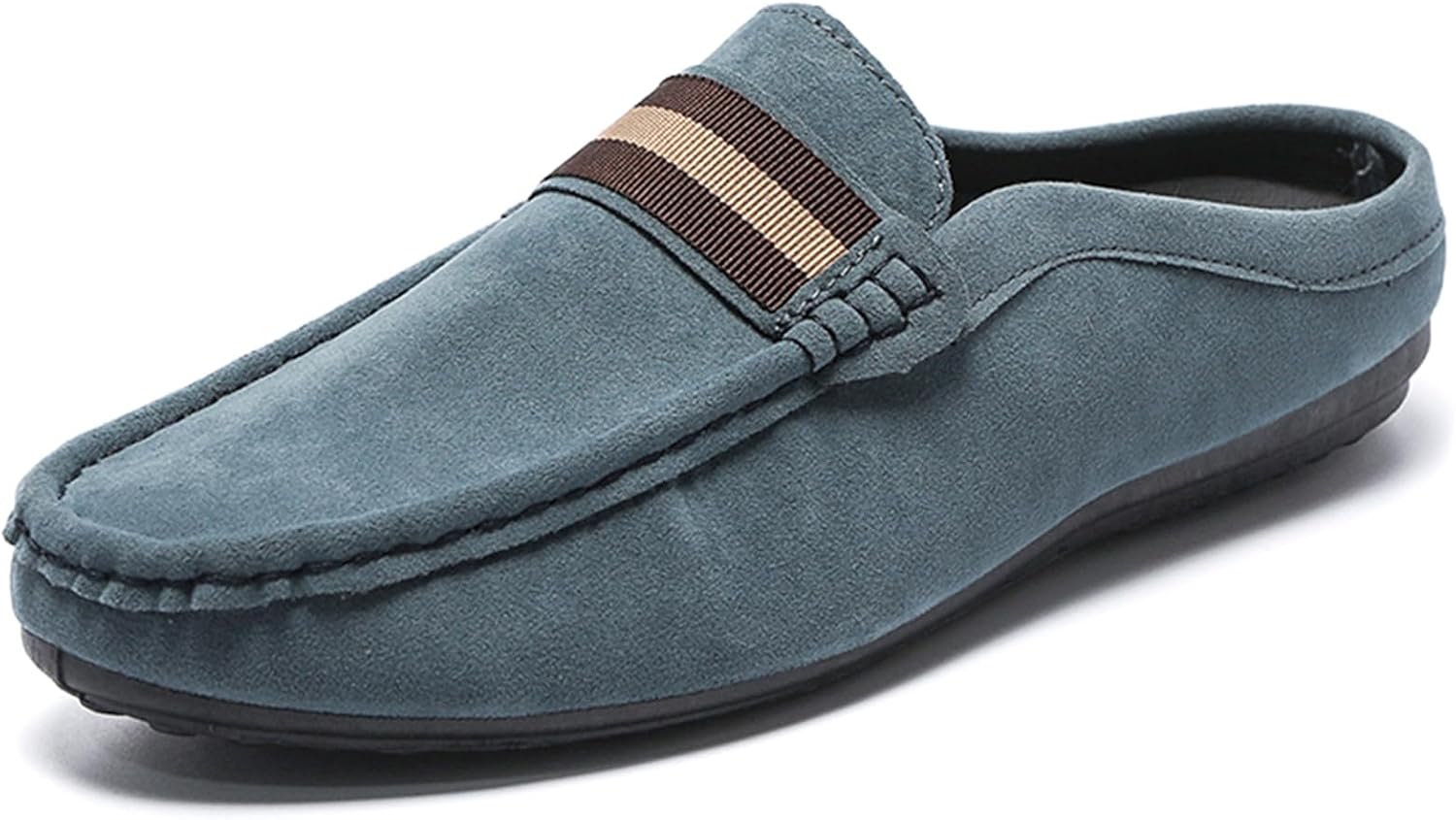 Мужские ручной работы замшевые слипоны Lossarye, удобные, с круглым носком, дышащие, нескользящие, повседневные тапочки без задника, синий
Мужские ручной работы замшевые слипоны Lossarye, удобные, с круглым носком, дышащие, нескользящие, повседневные тапочки без задника, синий