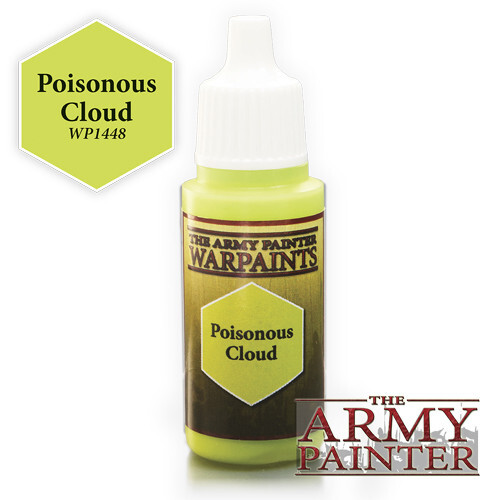 Аксессуары Army Painter Warpaint: Poisonous Cloud (18ml)
Аксессуары Army Painter Warpaint: Poisonous Cloud (18ml)