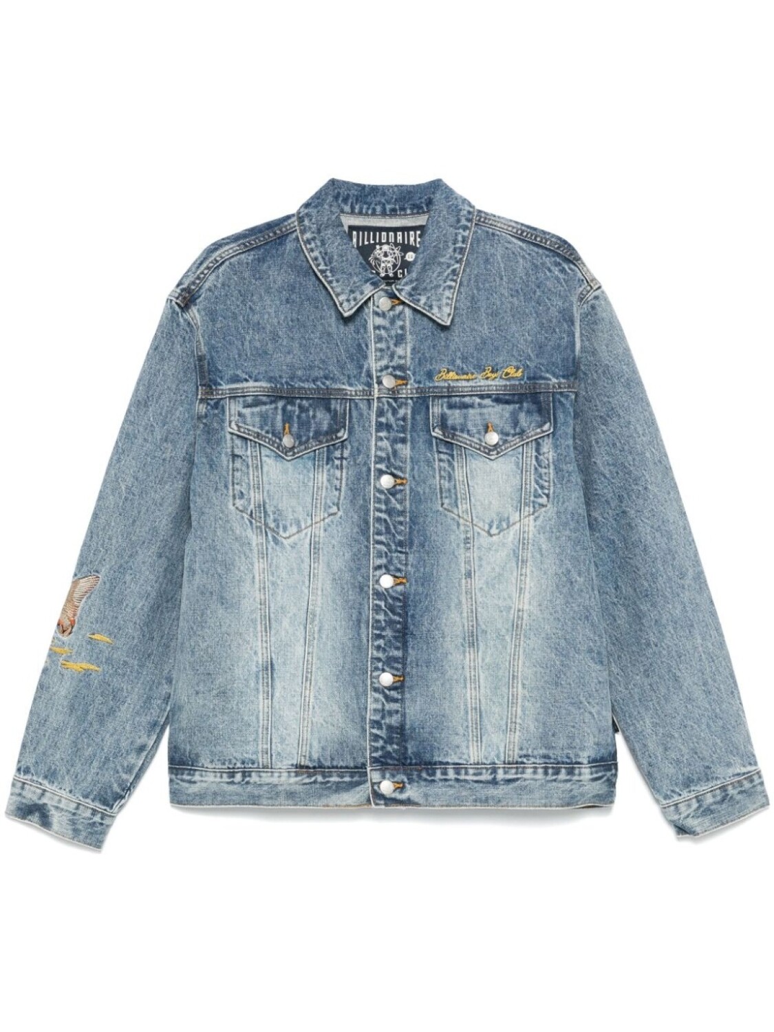 Billionaire Boys Club джинсовая куртка с вышивкой, синий
Billionaire Boys Club джинсовая куртка с вышивкой, синий