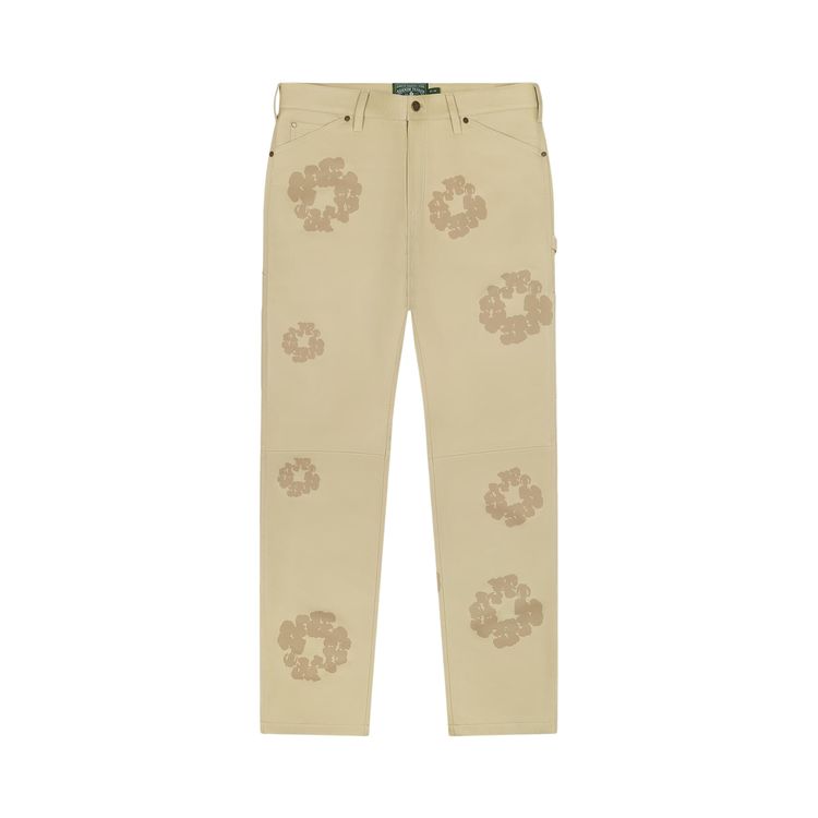 Брюки Denim Tears Leather Laser Cut Wreath Work Pant 'Beige' 'Beige', желто-коричневый
Брюки Denim Tears Leather Laser Cut Wreath Work Pant 'Beige' 'Beige', желто-коричневый