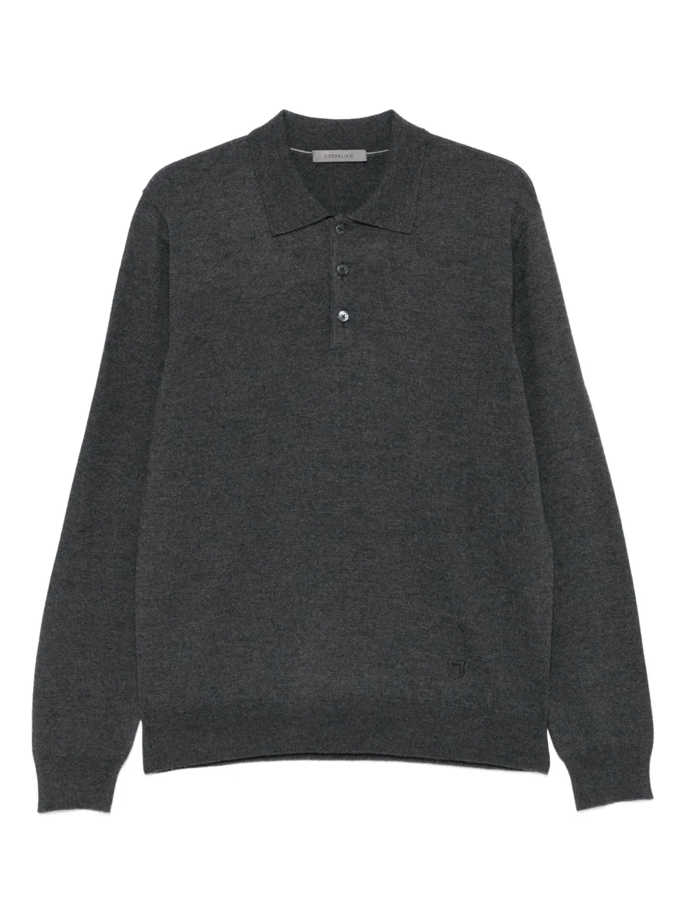 Рубашка поло на пуговицах Corneliani, серый
Рубашка поло на пуговицах Corneliani, серый