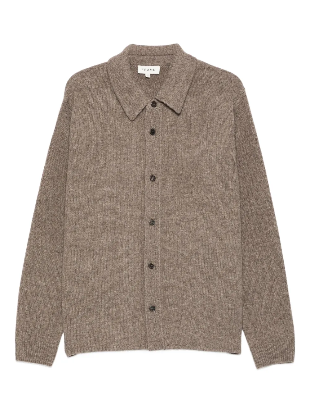 Кардиган с воротником поло FRAME, коричневый
Кардиган с воротником поло FRAME, коричневый