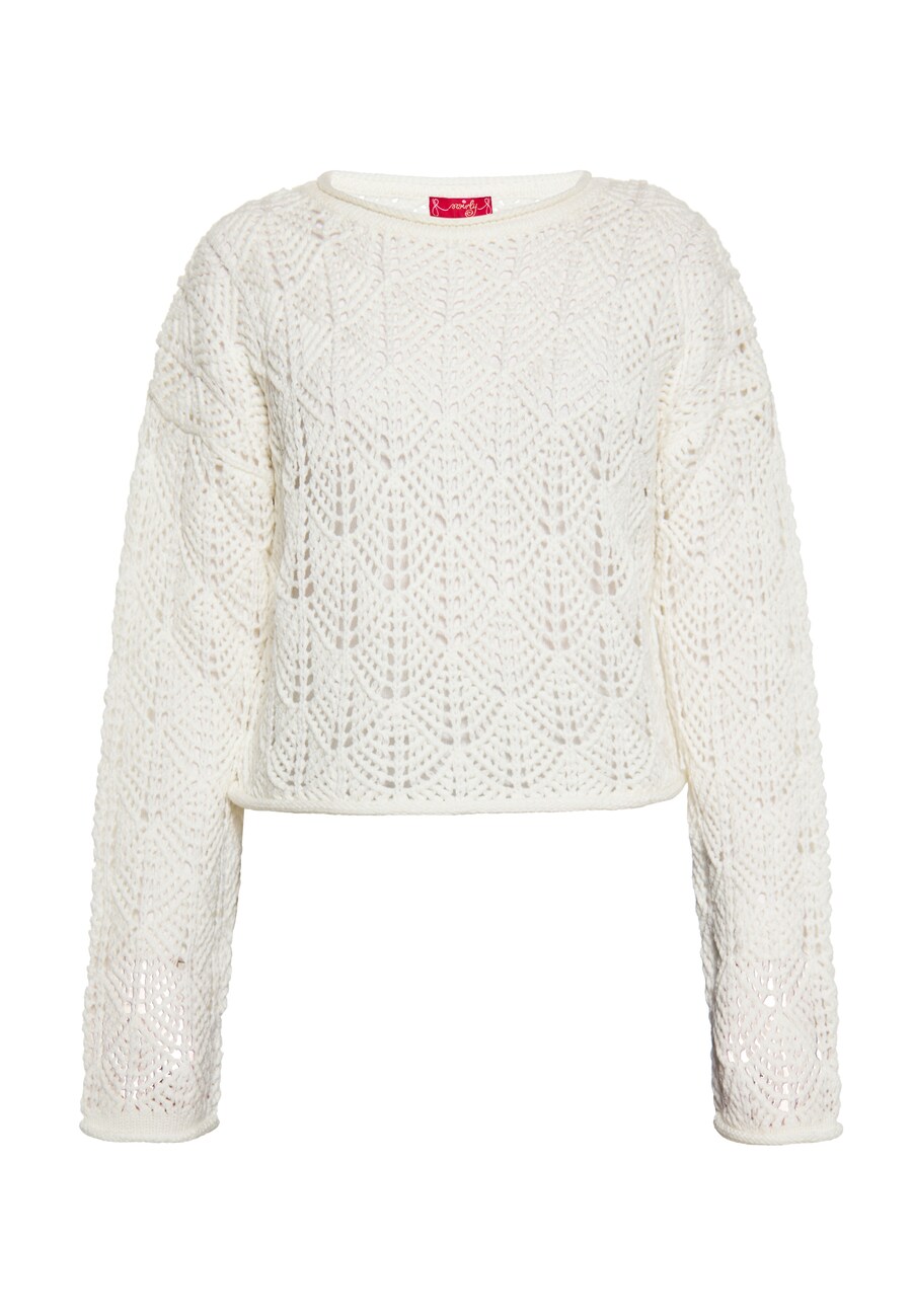 Свитер swirly, белый 
Свитер swirly, белый