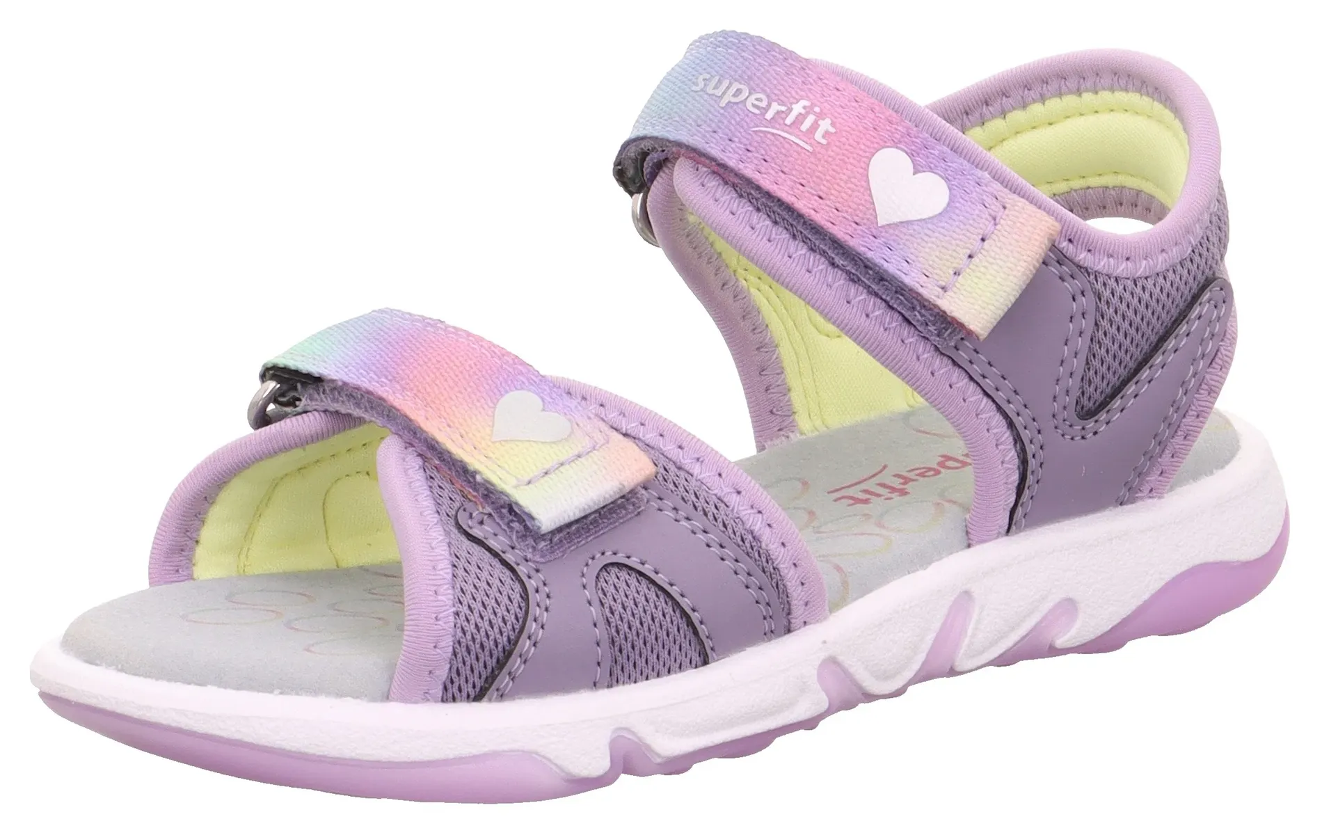 Сандалии Superfit "PEBBLES WMS: Medium", летние туфли, туфли на липучке, сандалии, с милыми блестящими застежками, фиолетовый
Сандалии Superfit "PEBBLES WMS: Medium", летние туфли, туфли на липучке, сандалии, с милыми блестящими застежками, фиолетовый