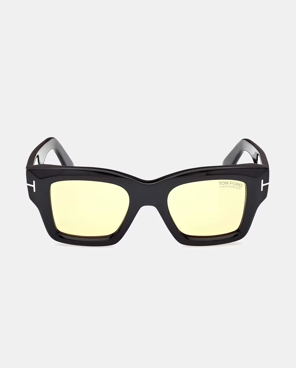 Солнцезащитные очки квадратной оправы из ацетата Tom Ford, черный
Солнцезащитные очки квадратной оправы из ацетата Tom Ford, черный